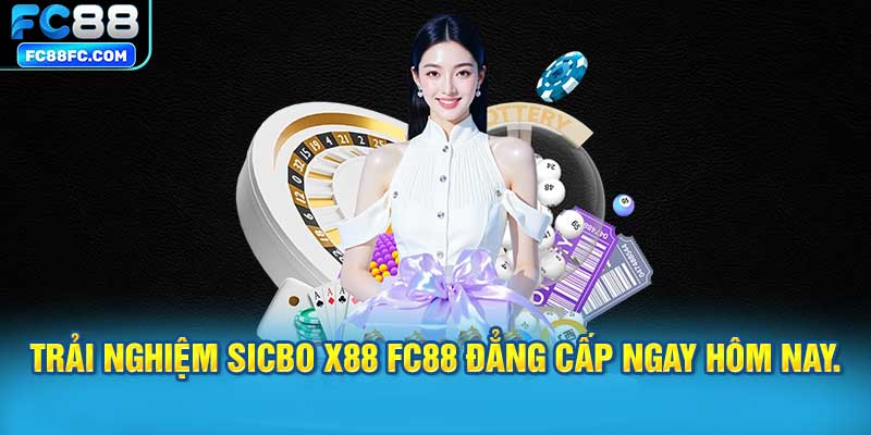 Trải nghiệm Sicbo X88 FC88 đẳng cấp ngay hôm nay.
